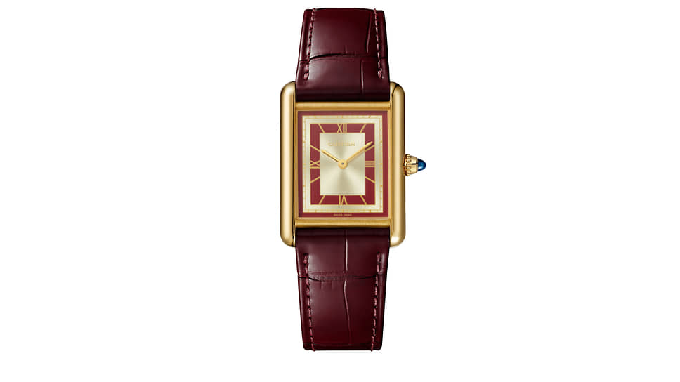 Cartier Tank Louis Cartier. Корпус из желтого золота