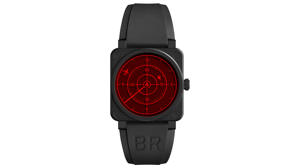 Bell &amp; Ross BR 03-92 Red Radar Ceramic