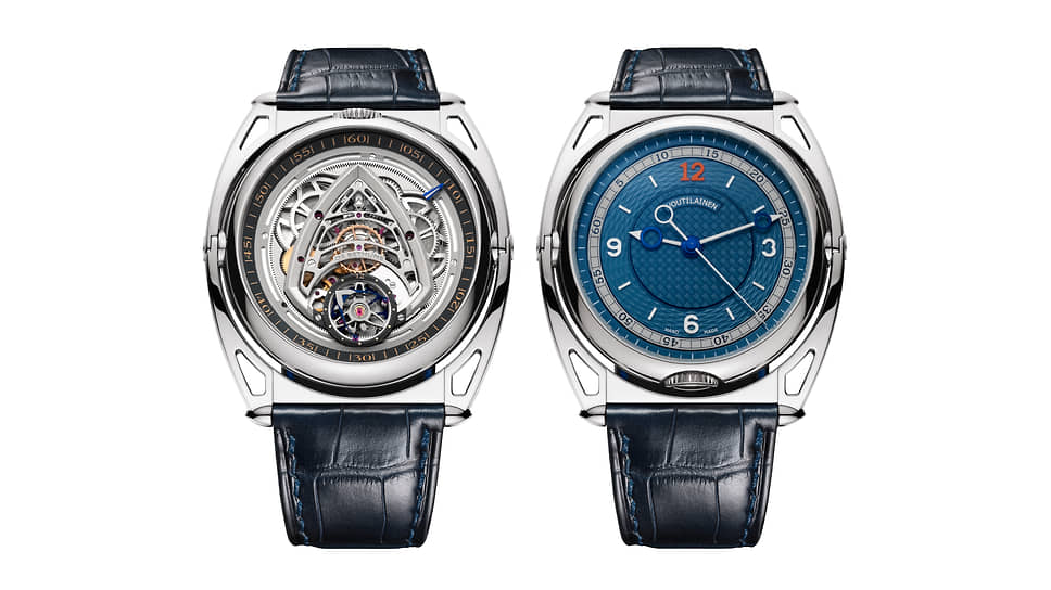 De Bethune x Voutilainen, часы King of Magic, 43,3 мм, титан, механизм с ручным подзаводом