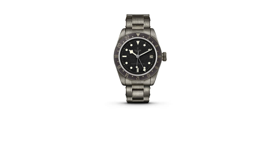 Tudor, часы Black Bay GMT One, 41 мм, сталь, механизм с автоматическим подзаводом