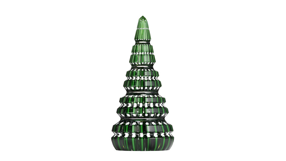 Подарочное пресс-папье O Christmas Tree от французского дома хрусталя Saint-Louis
