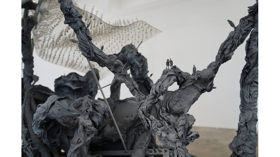 Дмитрий Каварга, фрагмент инсталляции «Оболочки внутреннего ландшафта»