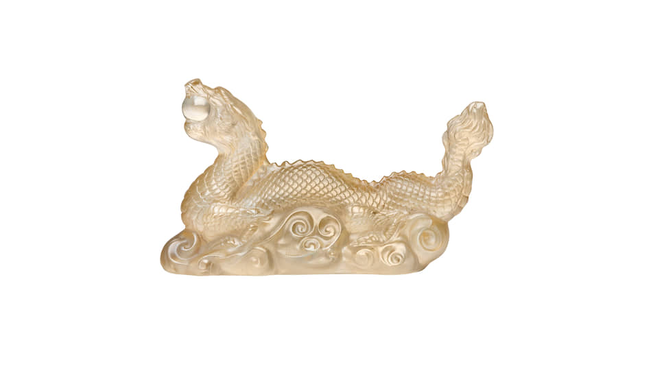 Скульптура Tianlong Dragon, Lalique, хрусталь