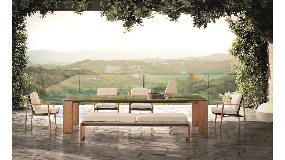 Линия мебели outdoor, Minotti