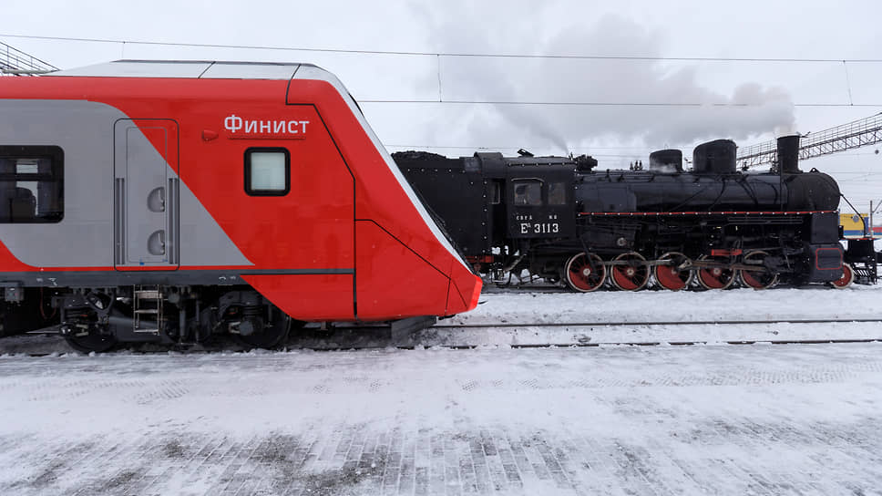 Поезд «Финист» в Екатеринбурге