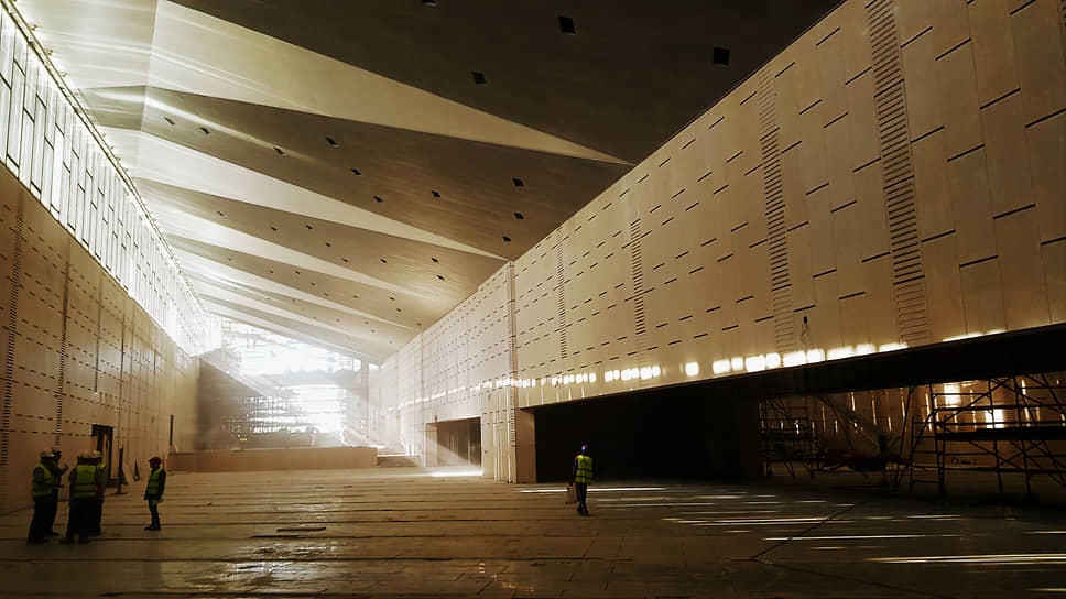 Интерьеры The Grand Egyptian Museum