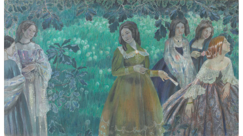«Изумрудное ожерелье», Виктор Борисов-Мусатов, 1903–1904