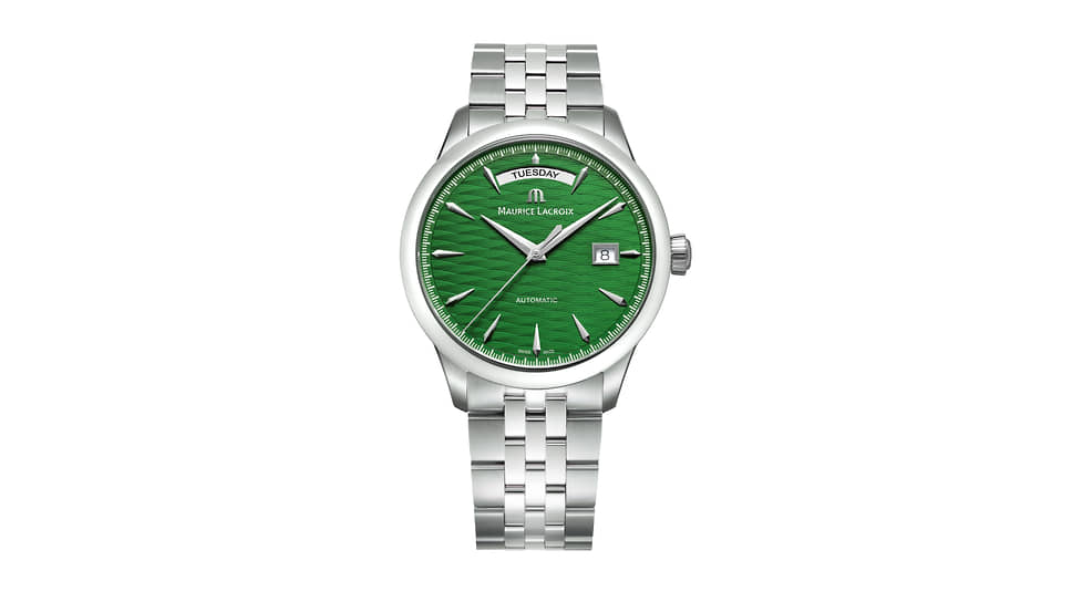 Maurice Lacroix 1975 Legacy Automatic Day Date Sapin Green