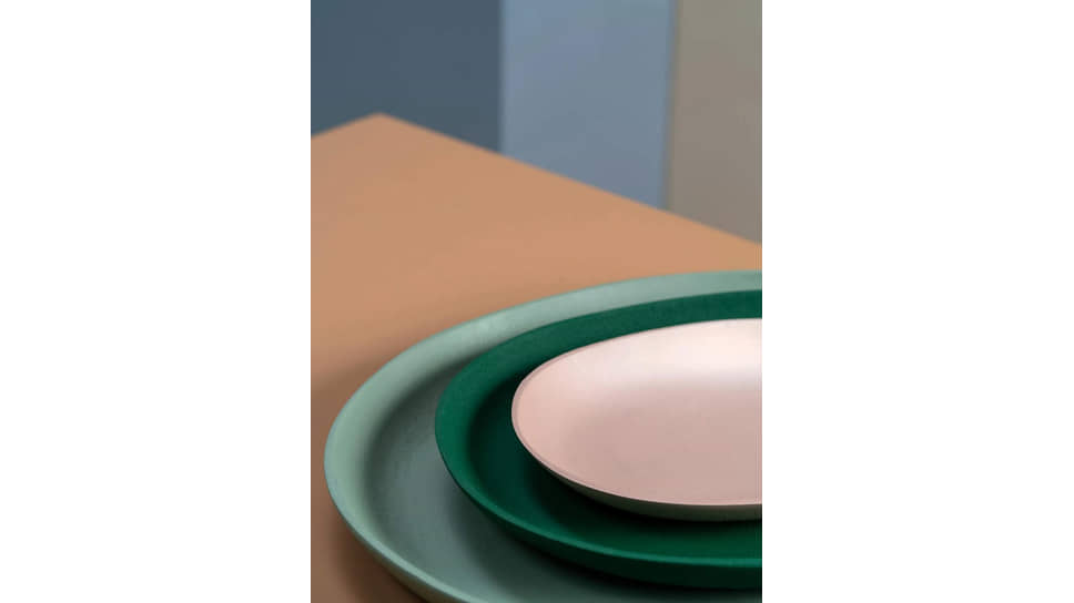 Набор подносов Greek Green, Pols Potten, салон «ТРИО-Интерьер»