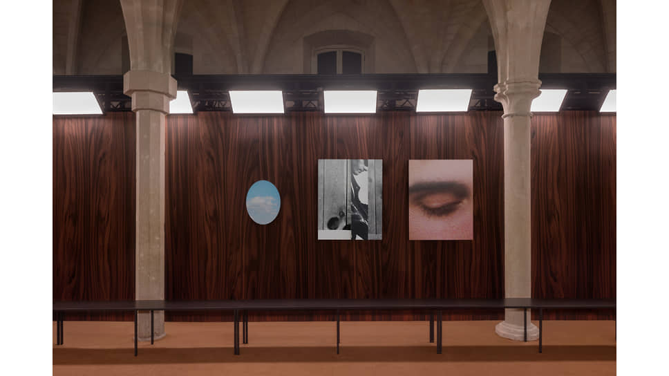 Acne Studios, SS26, Коллеж бернардинцев, Париж, декорации Пасифико Силано