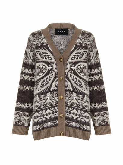 Одежда из коллекции «Орнаменты времени» сезона осень-зима 2025/26 бренд Yaka