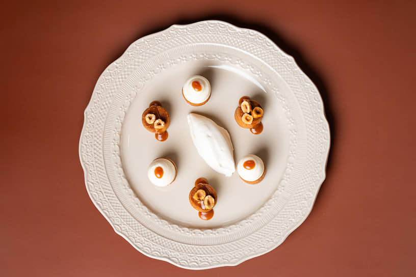 Блюдо в ресторане «Москва»