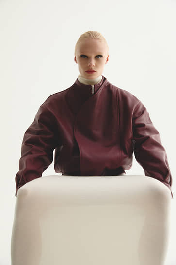 Кожаная куртка-бомбер, Armarium, Mercury