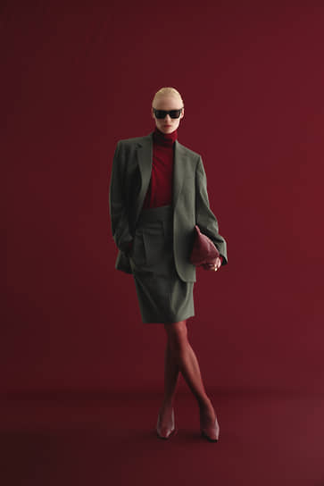 Шерстяные жакет, юбка и джемпер, Armarium, Mercury