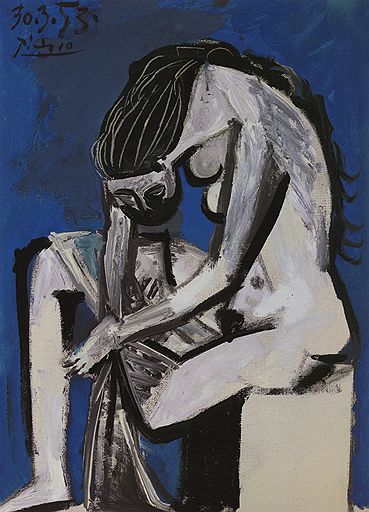 Пабло Пикассо. «Обнаженная, вытирающая ногу», 1953 год. Christie’s, эстимейт $2–4 млн
