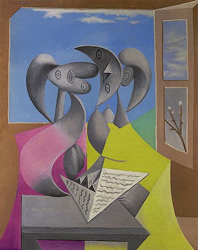 Пабло Пикассо. «Мари-Терез Вальтер и ее сестра, читающие книгу», 1934 год. Christie’s, эстимейт $18–25 млн