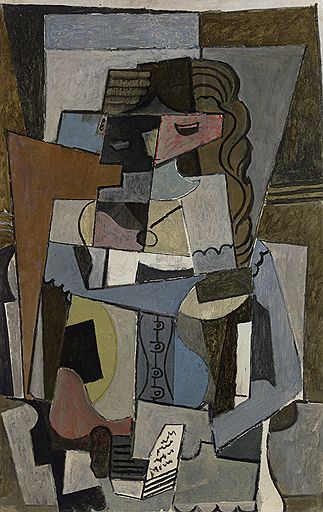 Пабло Пикассо. «Женщина в корсете, читающая книгу», 1914–1918 годы. Christie’s, эстимейт $15–20 млн