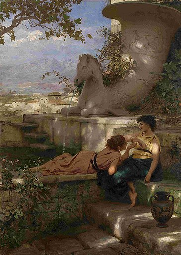 Генрих Семирадский. &quot;Новый браслет&quot;, около 1883 года. Эстимейт &amp;#163;250-300 тыс.