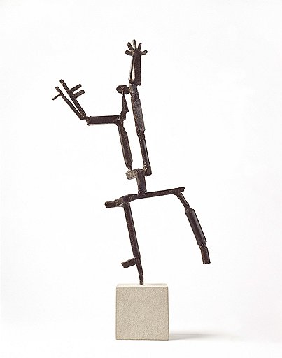 Хулио Гонсалес. &quot;Танцовщица с маргариткой&quot;, 1937 год. Железо, ковка