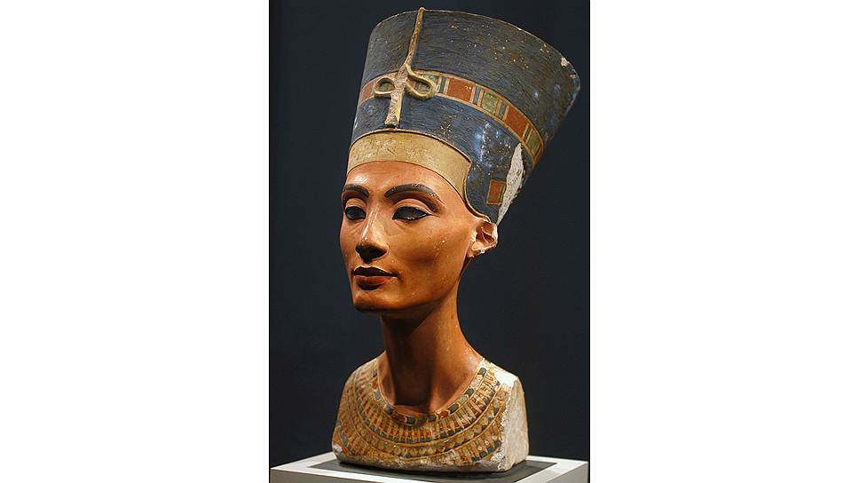 Голова царицы Нефертити, XIV в. до н. э.