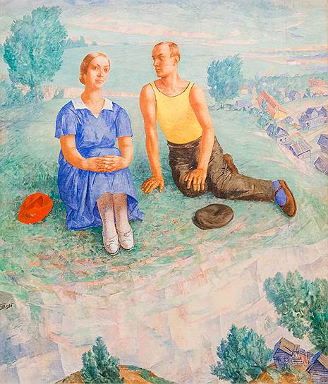 Кузьма Петров-Водкин. &quot;Весна&quot;, 1935 год