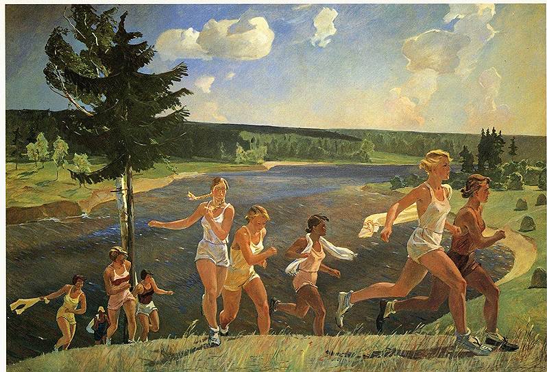 Александр Дейнека. &quot;Раздолье&quot;, 1944 год