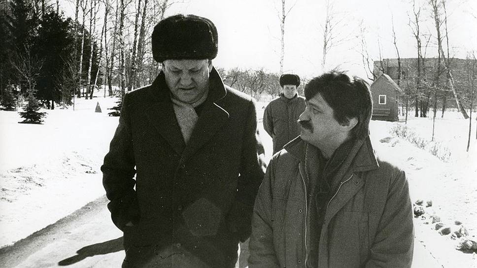Борис Ельцин и Александр Сокуров, 19 декабря 1990 года