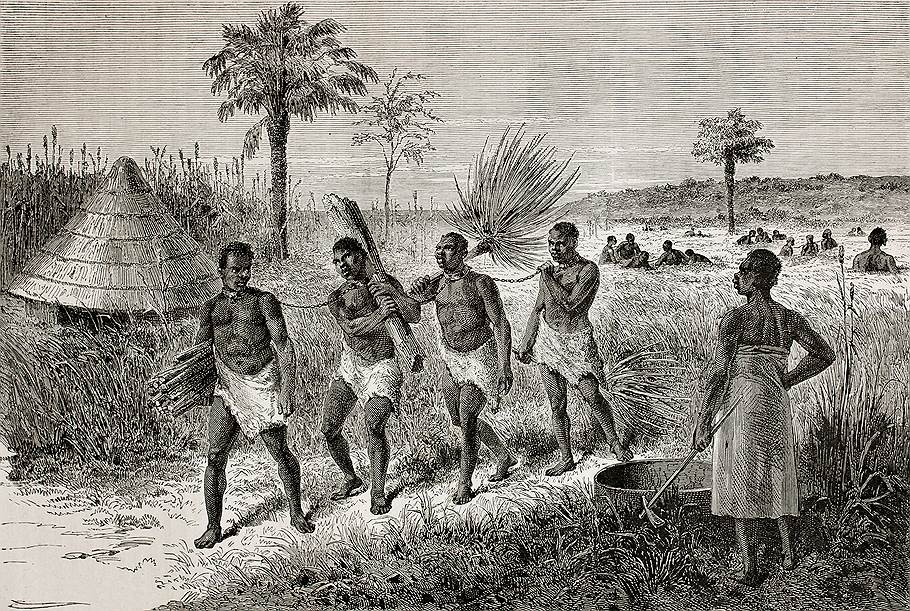 Рабы в Восточноий Африке, 1864 год