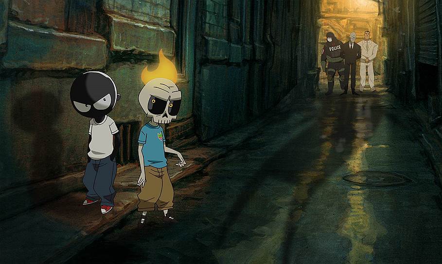 «Mutafukaz». Режиссеры Гийом Ренар и Сёдзиро Нисими, 2017