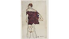 Эгон Шиле. «Стоящий мужчина», 1913
