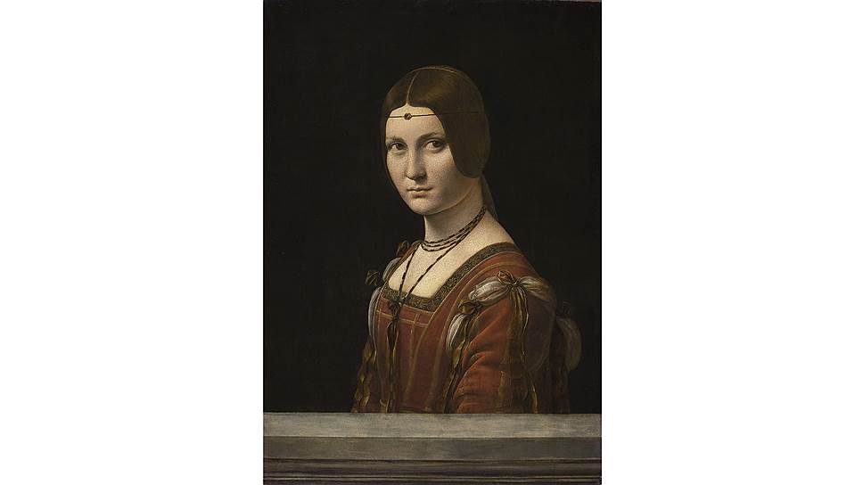 Леонардо да Винчи. «Прекрасная Ферроньера», 1490
