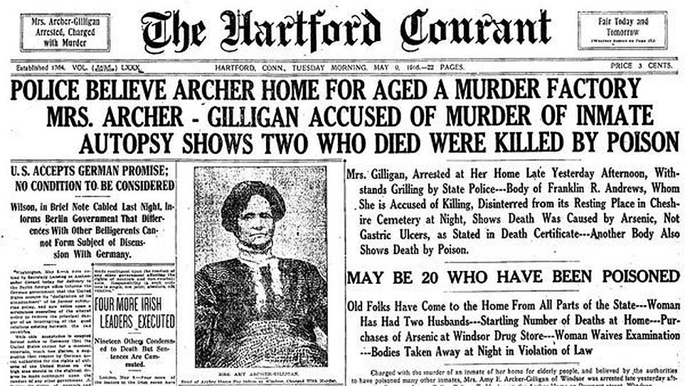 Hartford Courant, 9 мая 1916
