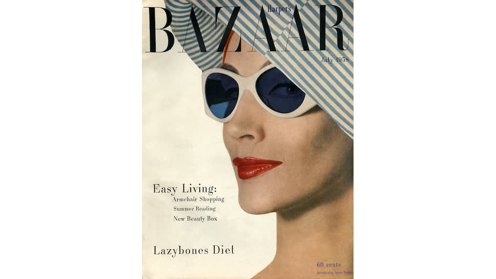 Обложка Harper’s Bazaar, июль 1958
