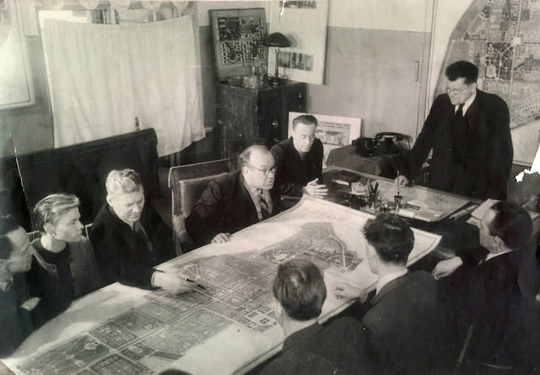 Совещание архитекторов по вопросам застройки Кирова, 1950-е
