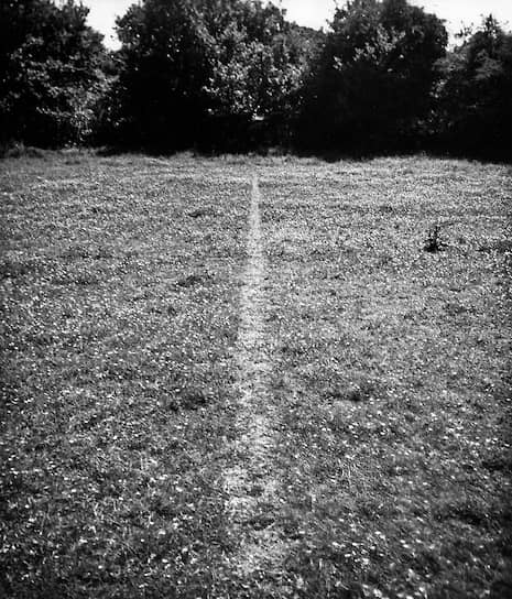 Ричард Лонг. «Протоптанная линия», 1967

