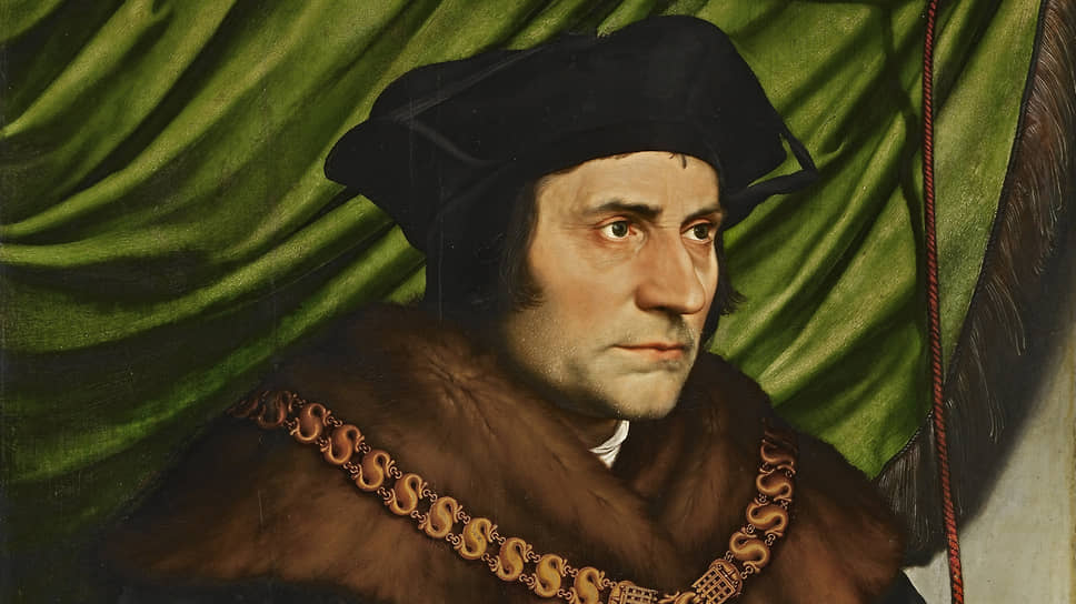 Ганс Гольбейн Младший. «Портрет Томаса Мора», 1527 