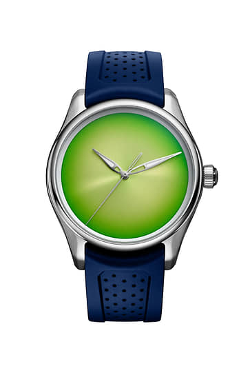  H. Moser &amp; Cie Pioneer Centre Second Concept Citrus Green