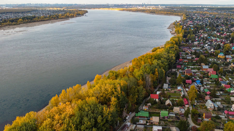 Река Обь. Окрестности Новосибирска, 2022
