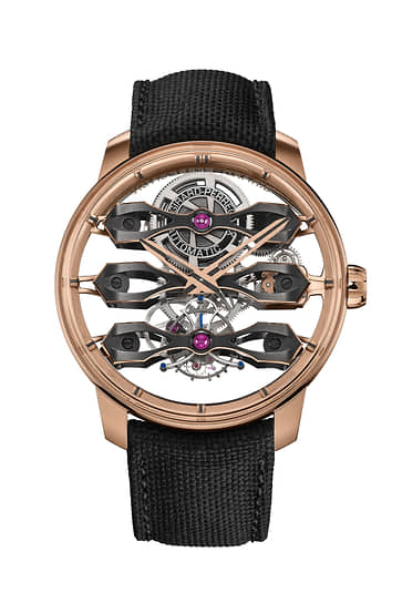 Girard-Perregaux Tourbillon with Three Flying Bridges в 44-мм корпусе