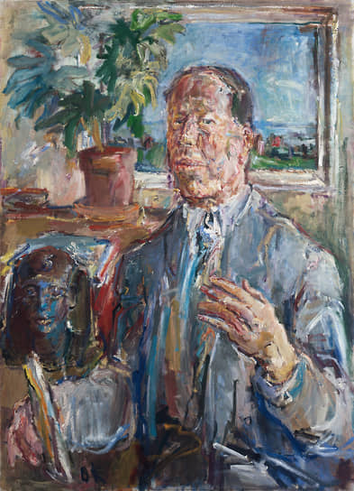 Оскар Кокошка. «Портрет Эмиля Бюрле», 1952