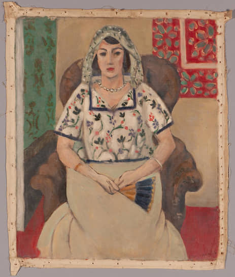 Картина Анри Матисса «Женщина, сидящая в кресле», 1921. Была частью коллекции, найденной в квартире Корнелиуса Гурлитта