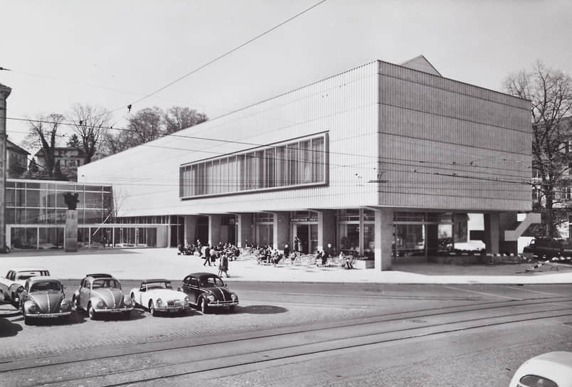 Здание братьев Пфистер в составе музея Кунстхаус в Цюрихе, 1958