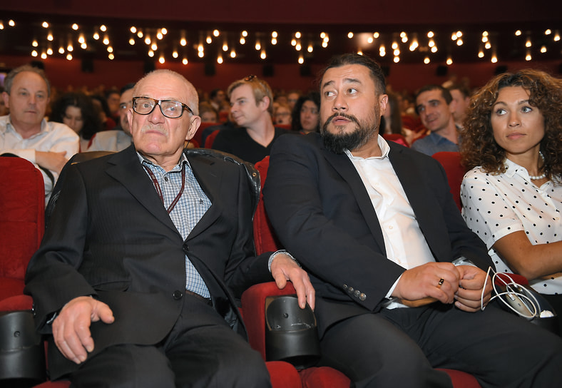 На церемонии открытия II Московского еврейского кинофестиваля в кинотеатре «Октябрь», 2016 год