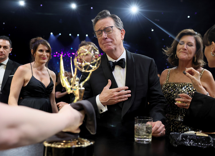 Телеведущий Стивен Кольбер 