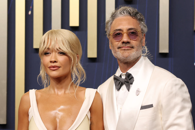 Режиссер Тайка Вайтити с женой певицей Ритой Орой