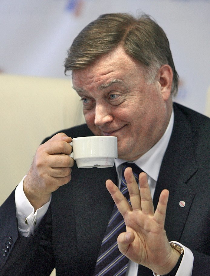 Президент ОАО РЖД Владимир Якунин. Москва, &lt;b>2009 год&lt;/b>