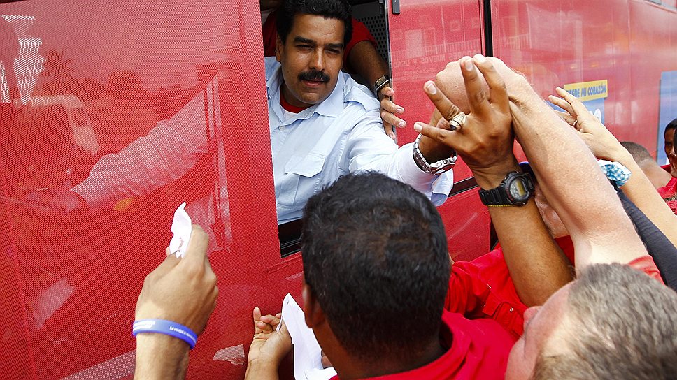 И Николас Мадуро (на фото), и Энрике Каприлес в ходе предвыборной кампании старались заручиться поддержкой беднейших слоев населения