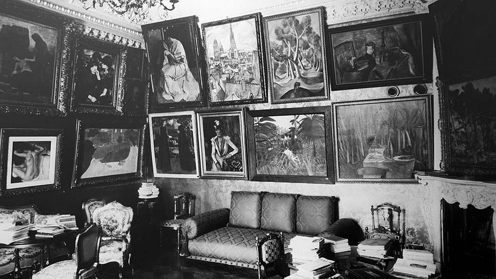 До революции Сергей Щукин держал коллекцию импрессионистов в собственной гостиной 
