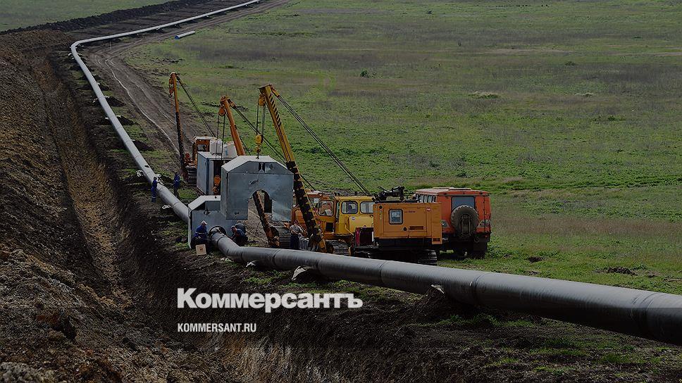 Проект размещение трубопровода под гтс