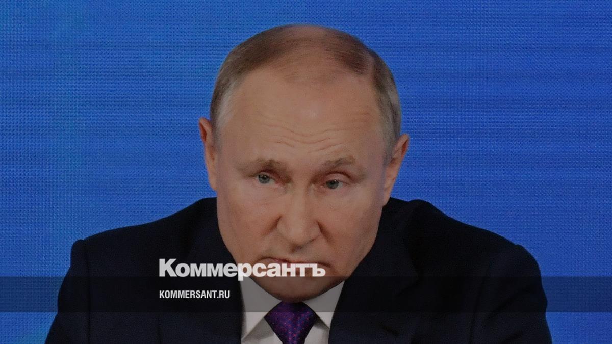 Путин: давайте «перевернем страницу» с якобы отравлением Навального –  Коммерсантъ